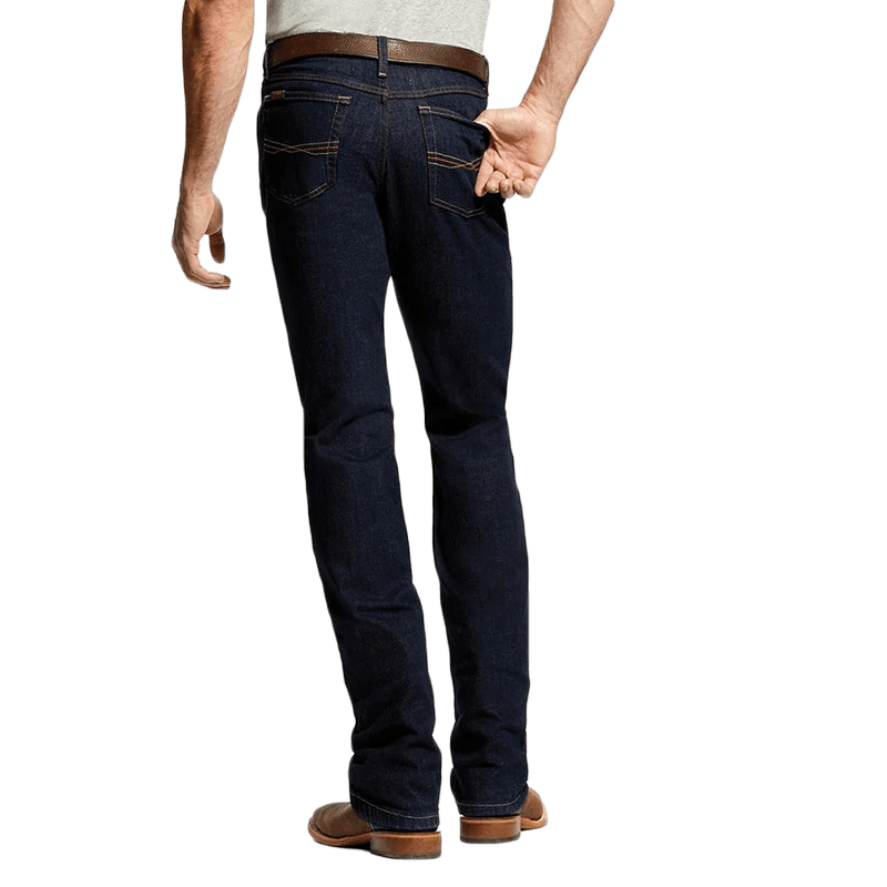 Ariat Men's Legacy Stretch Stackable Straight Leg Blue Jeans