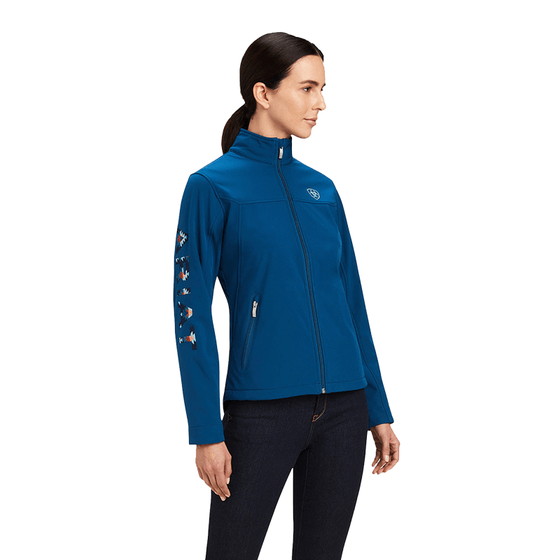Ariat Women's New Team Softshell Night Sky Blanket Jacket