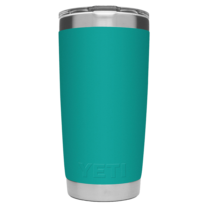 Yeti Rambler 20oz Stainless Steel Aquifer Blue Tumbler
