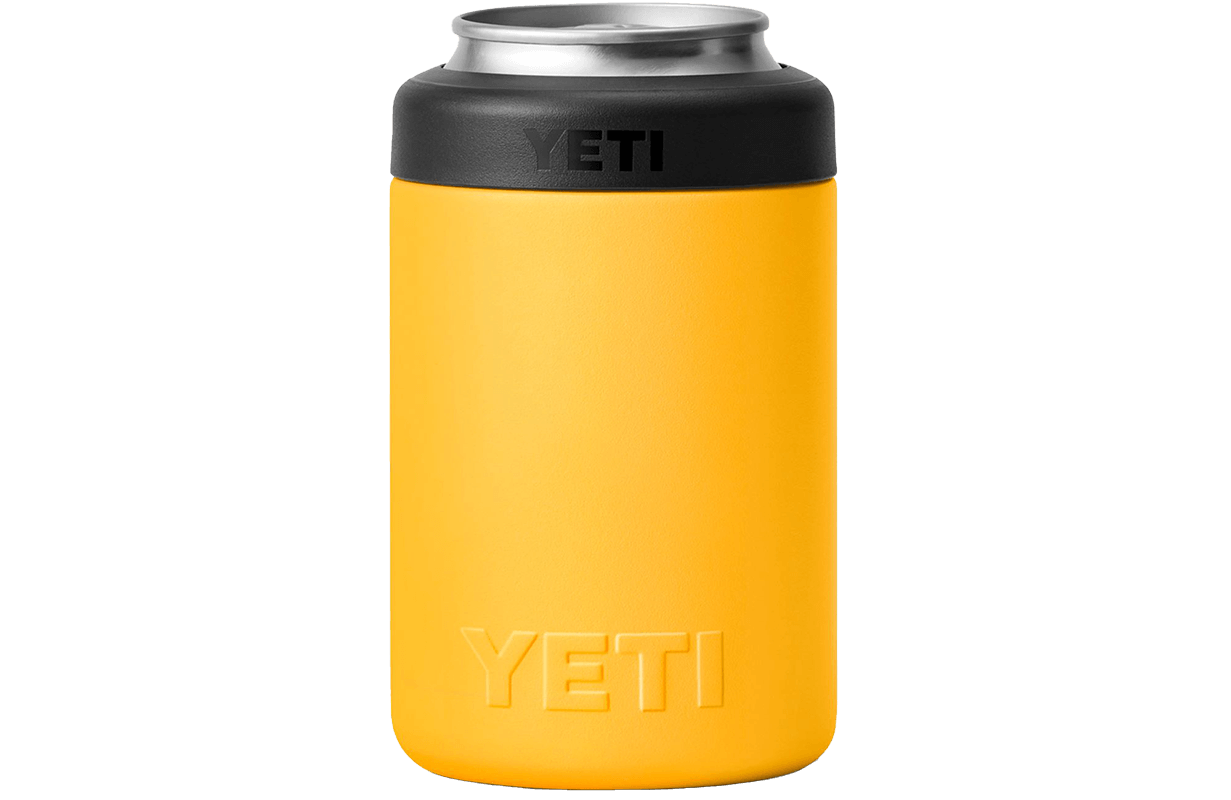 Yeti Rambler 12oz Yellow Colster Can Cooler