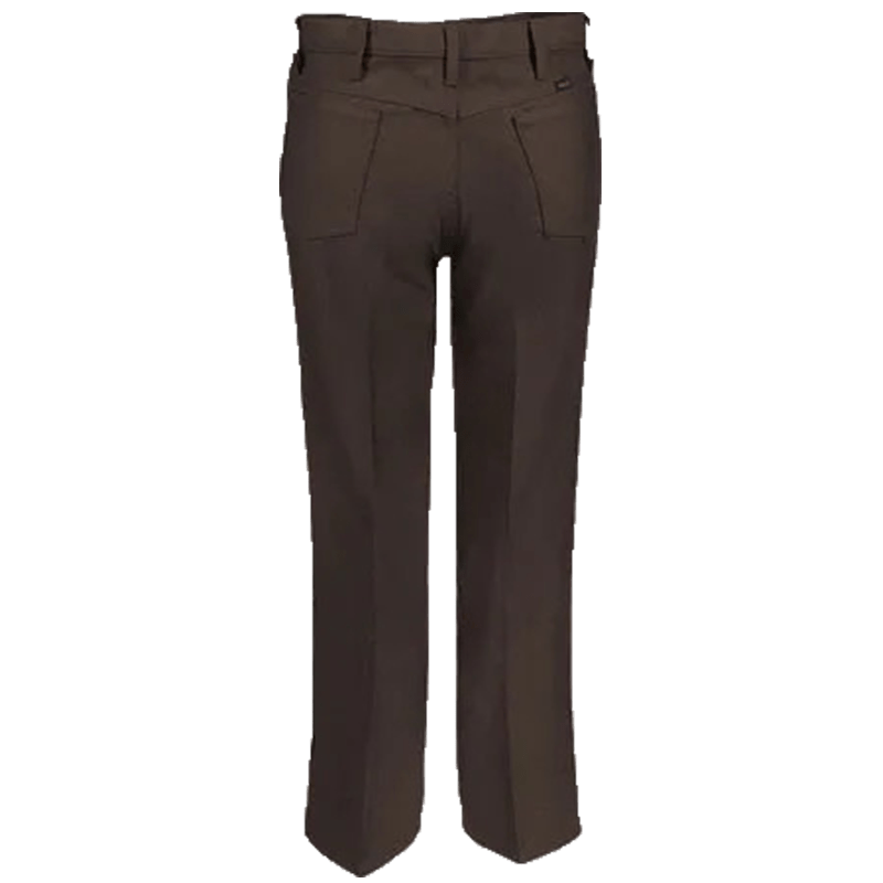 Wrangler Men's Heather Brown Stretch Twill Dress Jeans