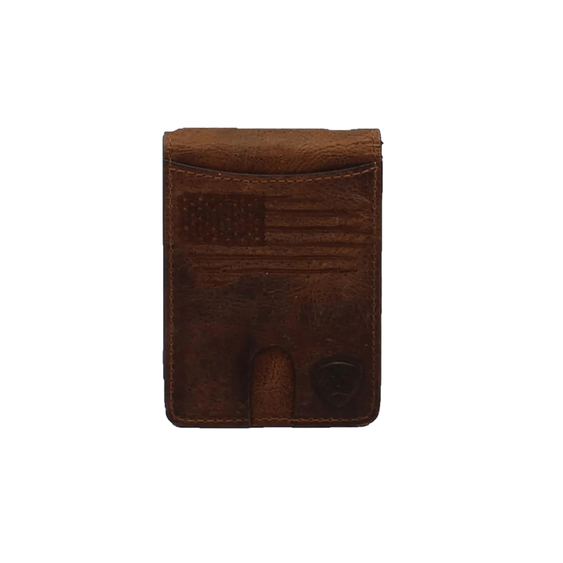 Ariat Men's Shield Logo Bifold Money Clip