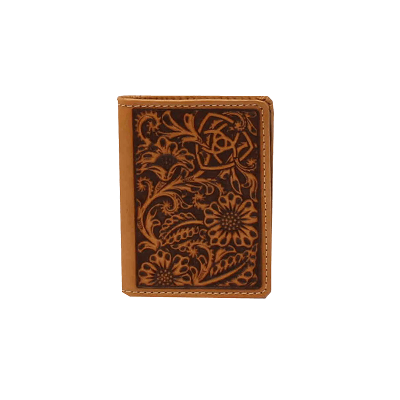 Ariat Floral Embossed Bi-Fold Wallet