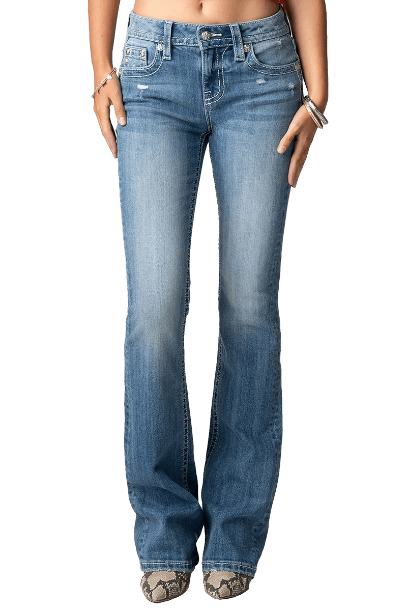 Torn M Life Bootcut Jeans