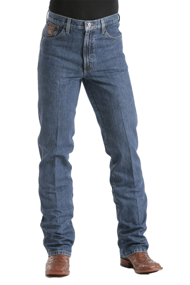 Cinch Men's Slim Fit Bronze Label Blue Jeans