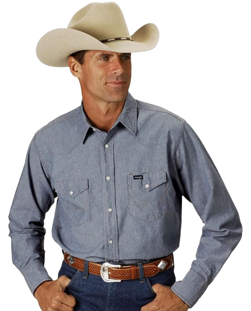 Fashion wrangler cowboy shirt