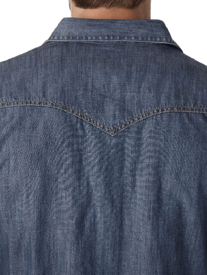 Wrangler Retro Premium Denim Snap Shirt