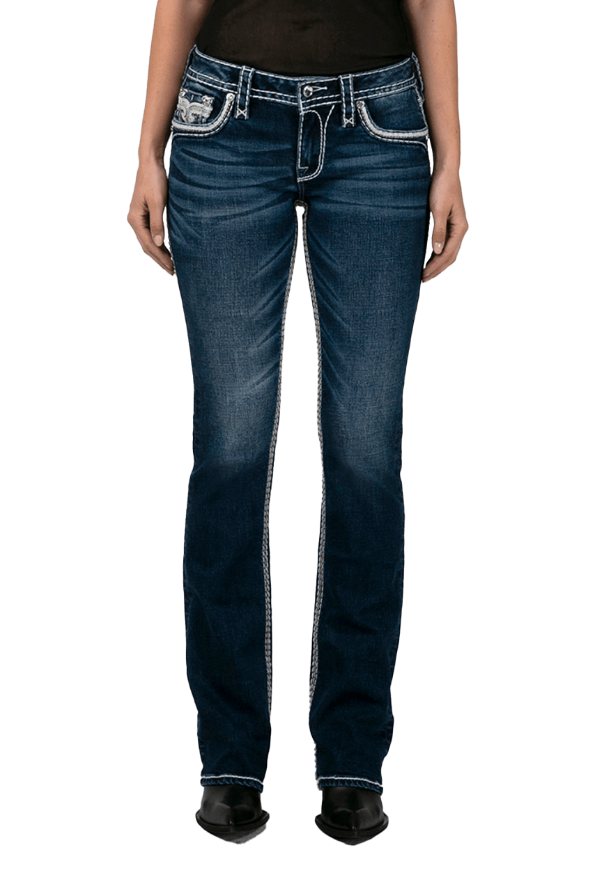 Rock Revival Women's "Souline B202" Boot Cut Denim Jeans