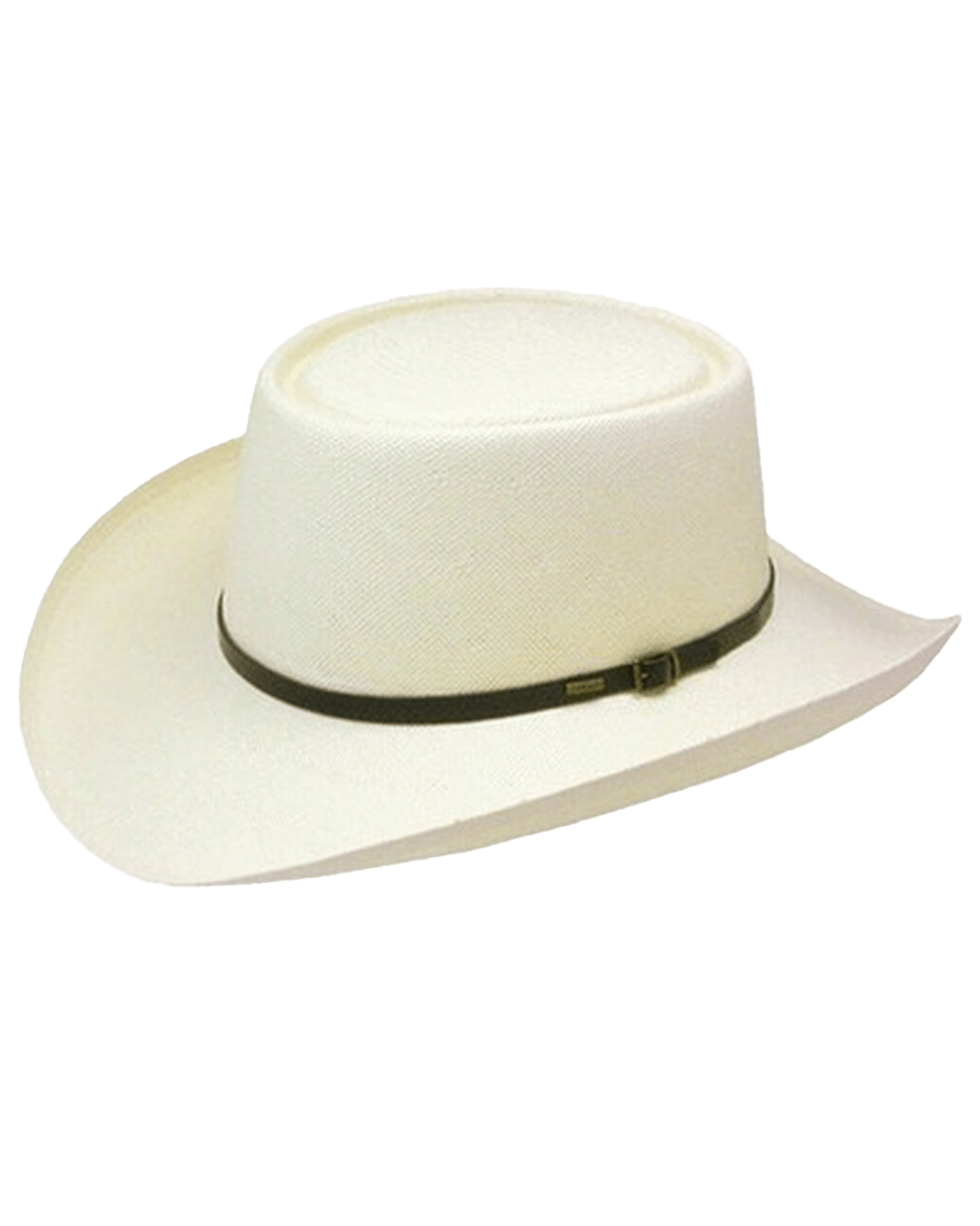 Resistol Hats 10x Gambler White Long Oval Hat - Main Image