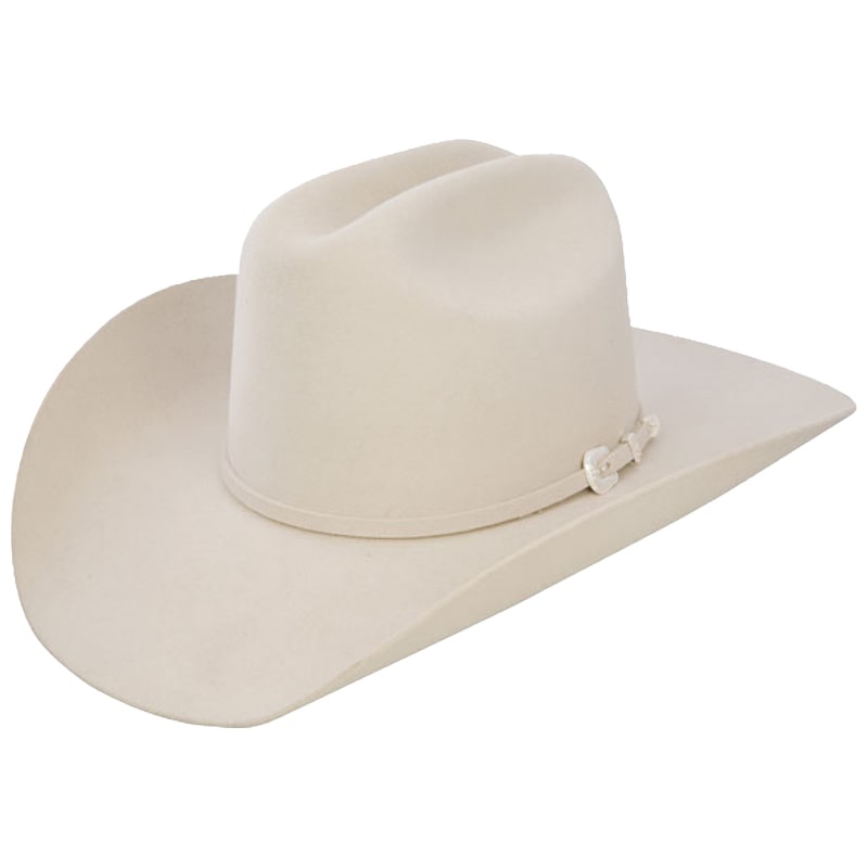 Stylish Stetson 4x Deadwood Bone Wool Felt Hat - Western Style 