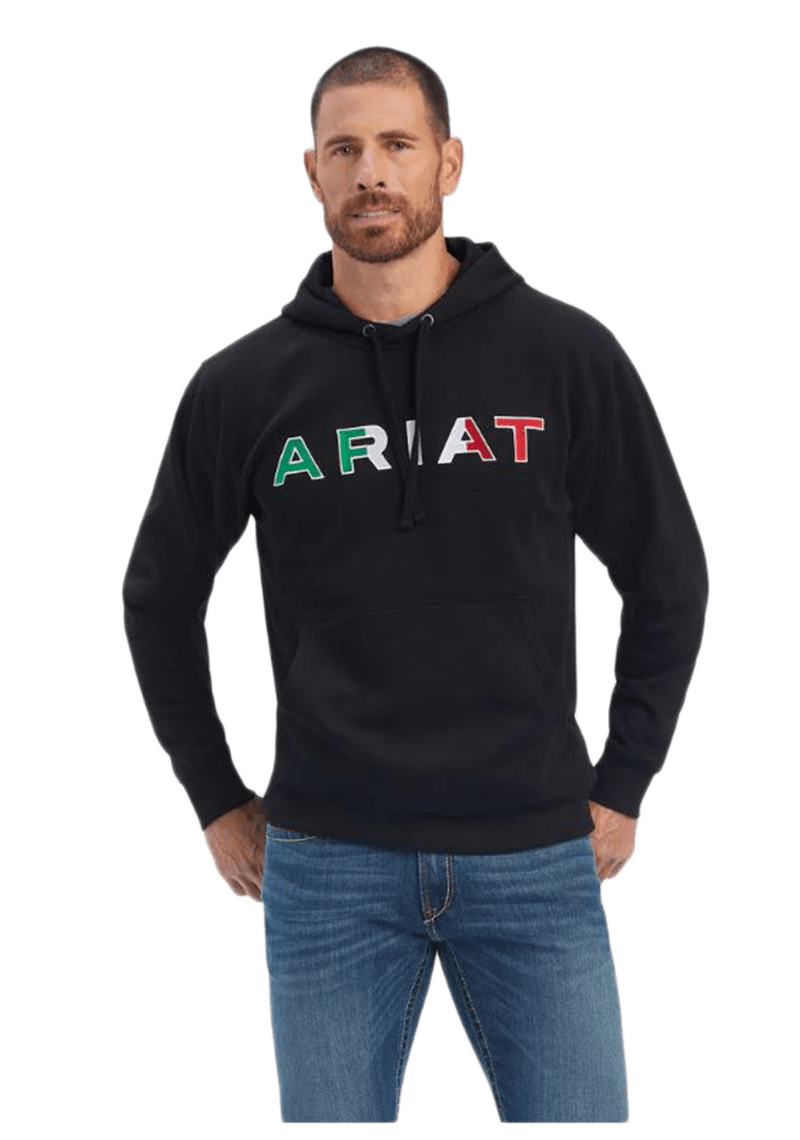 Ariat Men s Mexican Black Hoodie Stylish Western Jacket