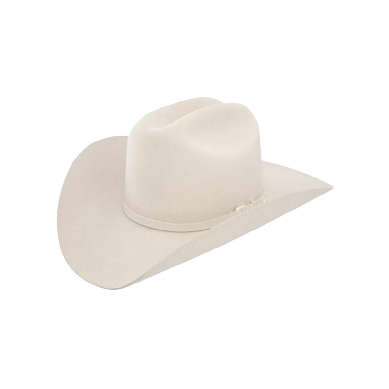 STETSON Men's White 6X Adelante Fur Felt Cowboy Hat