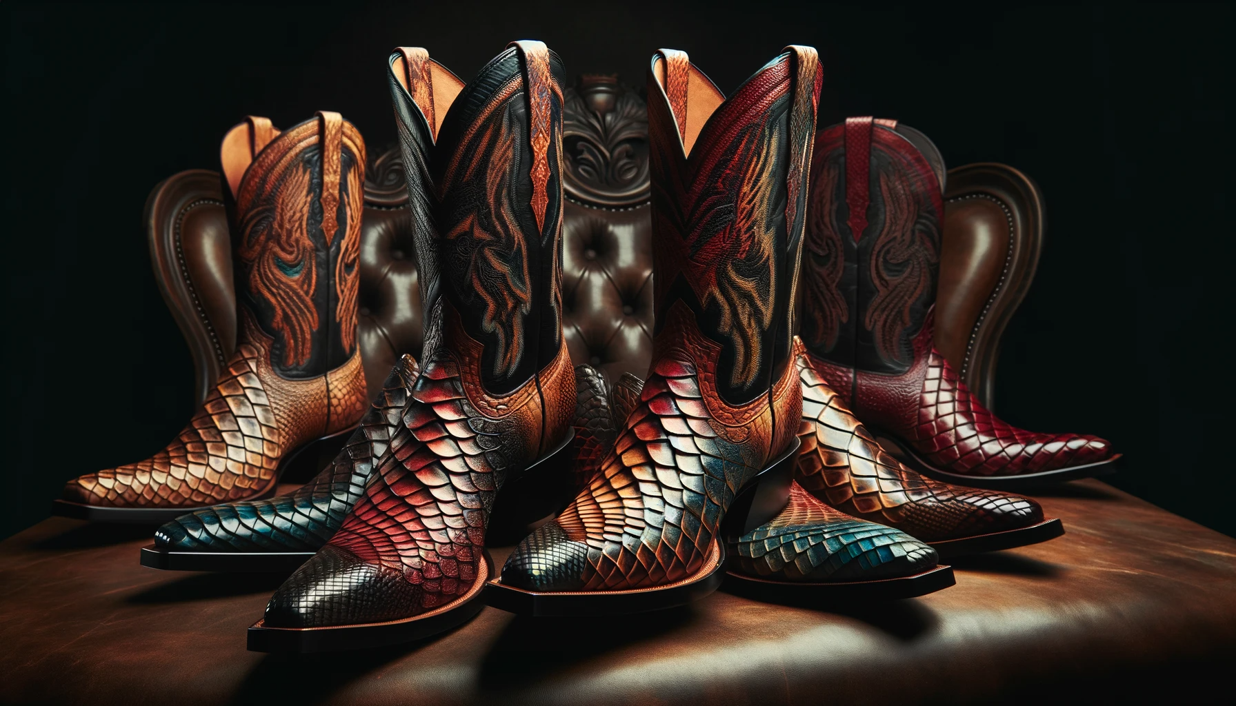 Exotic Leather Boots Blending Style Luxury and Durability