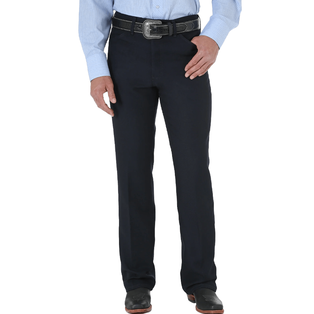 Wrangler Men's Wrancher Navy Dress Jean
