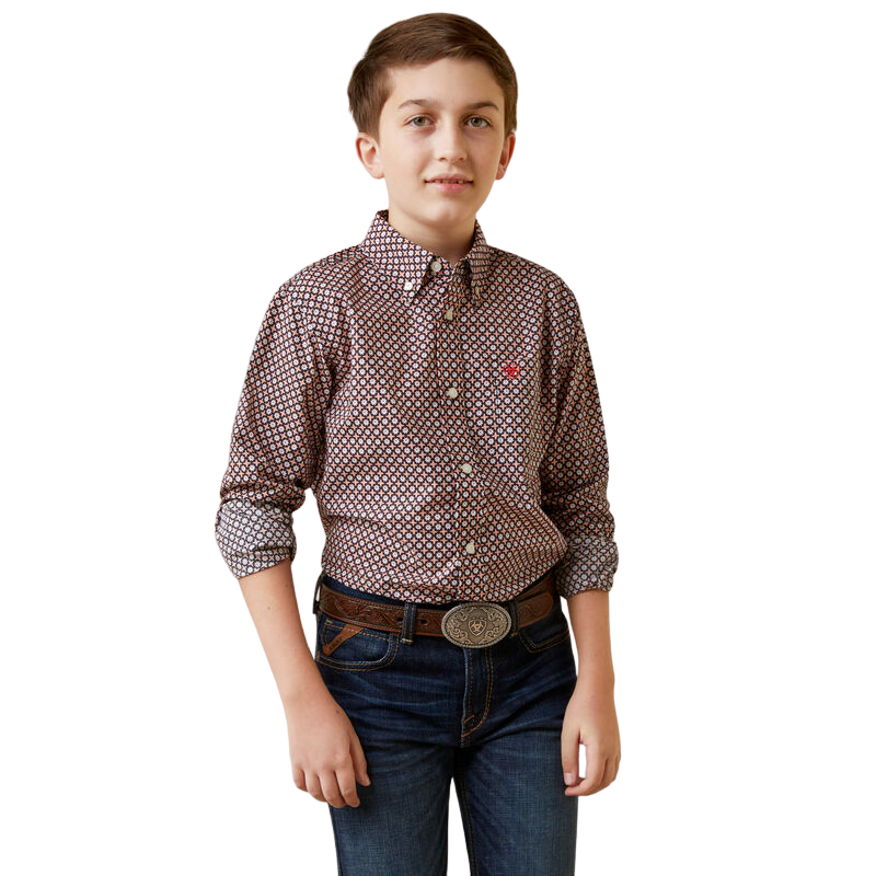 Ariat Boys Osman Classic Fit Shirt