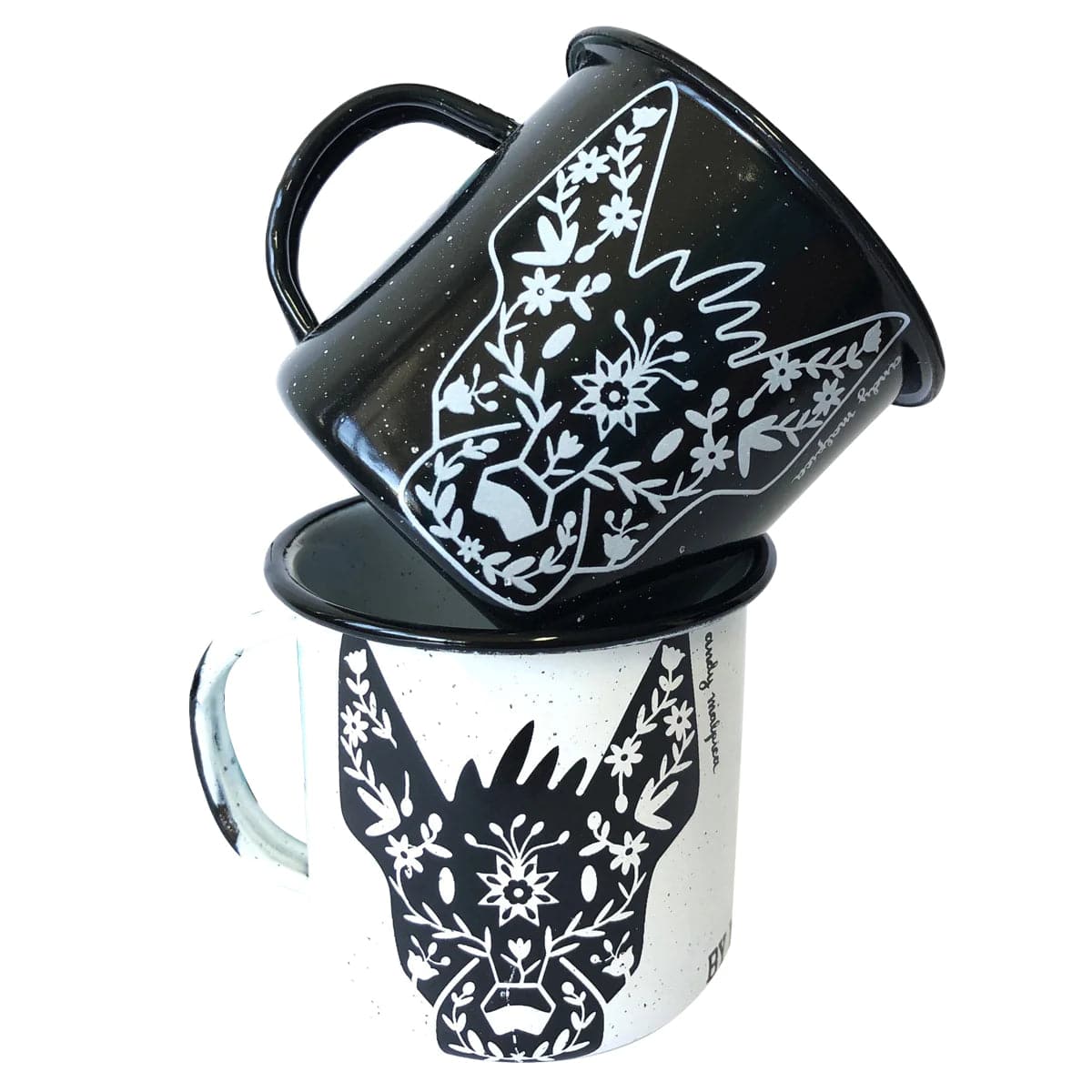 By México Chilaquil Xolo of Peltre Black and White Cup Mug