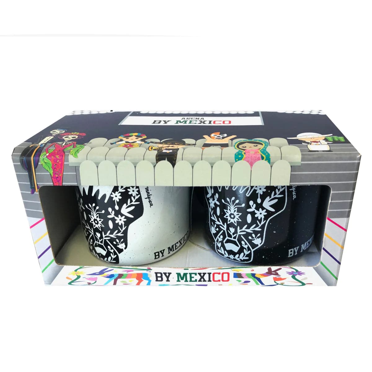 By México Chilaquil Xolo of Peltre Black and White Cup Mug