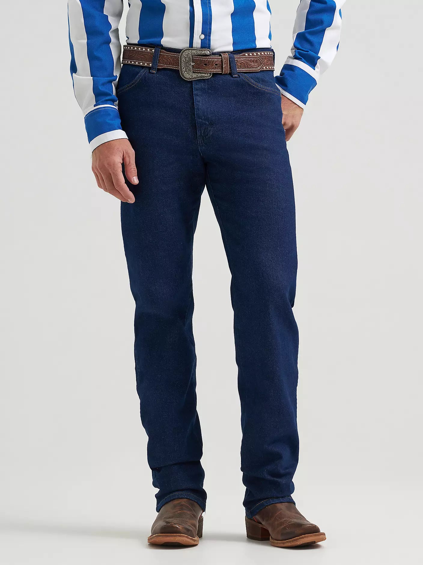 Wrangler Men's Cowboy Cut Bootcut Stretch Regular Fit Jean