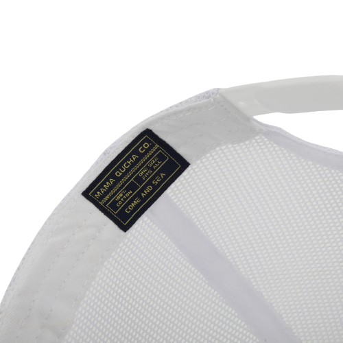 Mama Qucha Co. Men's White Cap