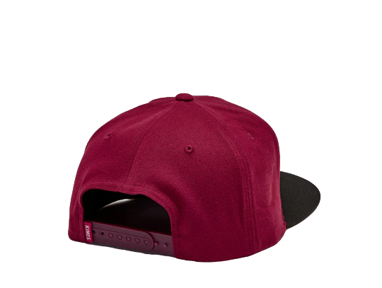 Kimes Ranch Men's Dark Red Arched Trucker Cap
