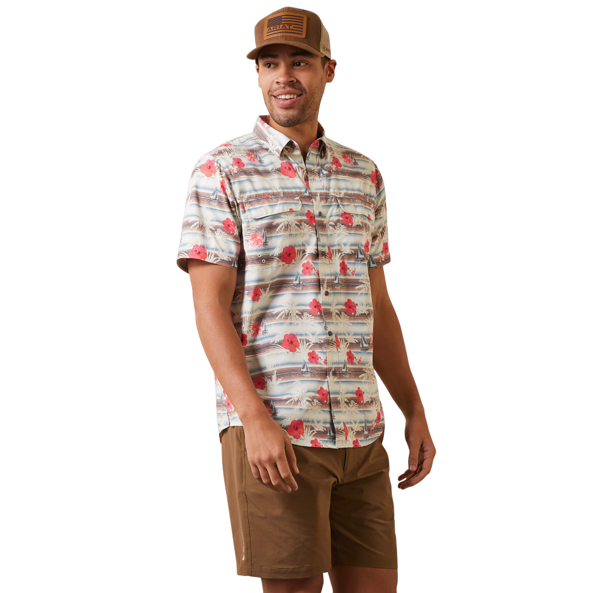 Ariat Men's Blue Haven Outbound Fitted Shirt