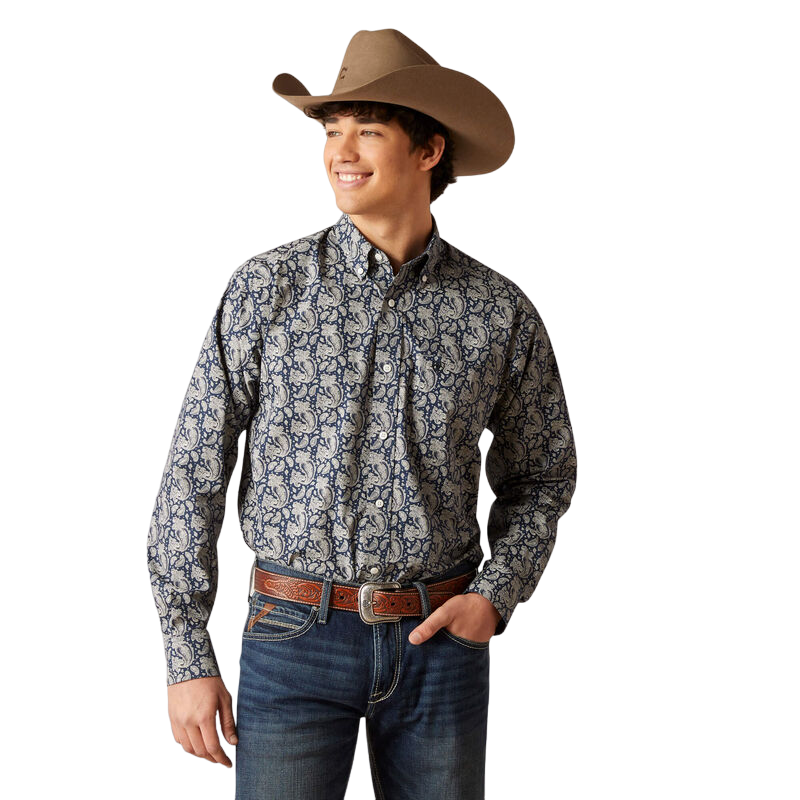 Ariat Men's Wrinkle Free Kohen Classic Fit Shirt