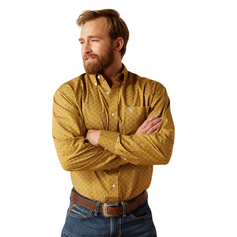 Ariat Men's Wrinkle Free Kellen Classic Fit Shirt