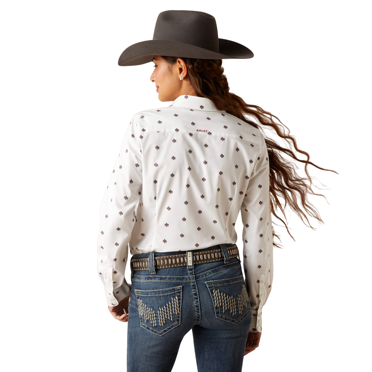 Ariat Women's Thunderbird Print Kirby Stretch Shirt