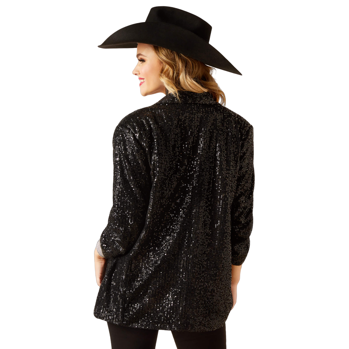 Ariat Women's Black Sequin Blazer