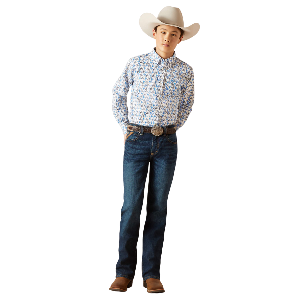 Ariat Boy's Peerce Classic Fit Shirt