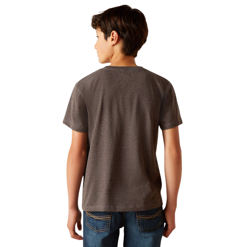 Ariat Boy's License Plate Cowboy T-shirt