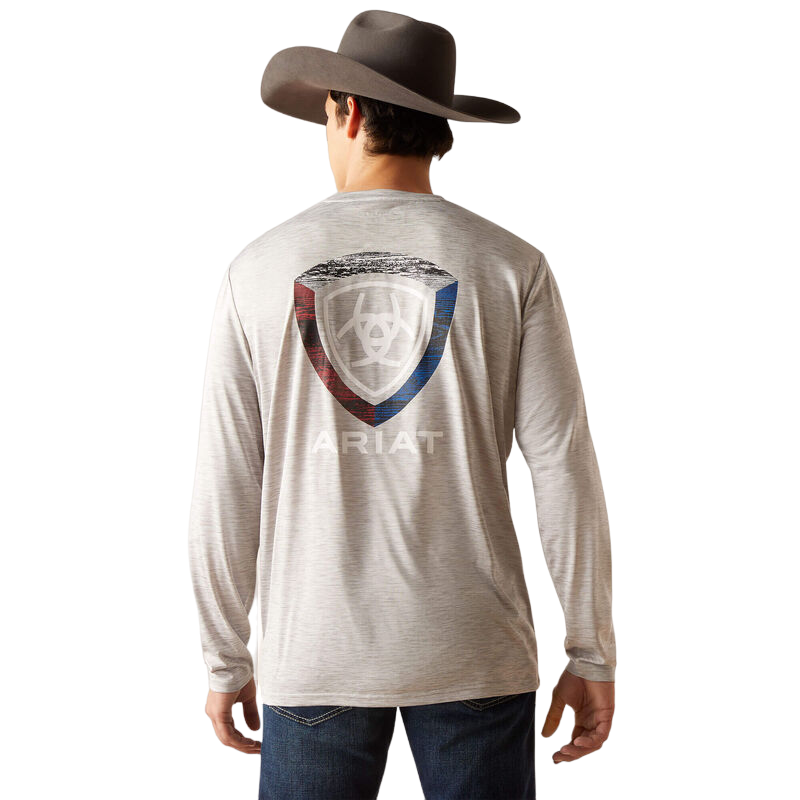 Ariat Men's Charger Woodgrain Shield Shirt