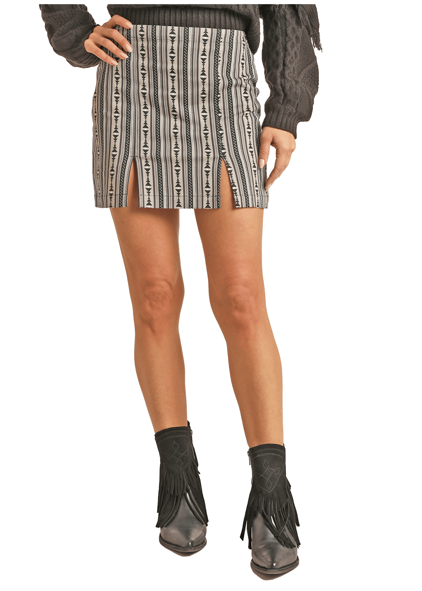 PanHandle Slim Rock &amp; Roll Ladies Printed Skirt