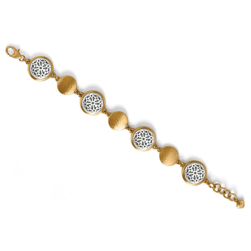 Brighton Women's Ferrara Two Tone Luce Link Bracelet