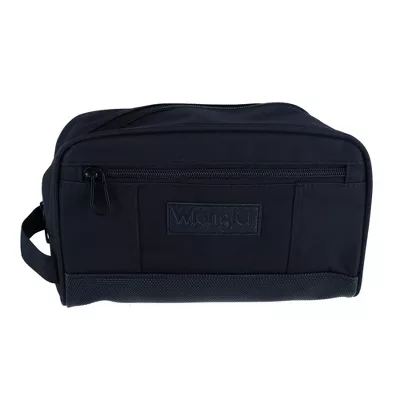 Wrangler Men's Black Canvas Travel Kit