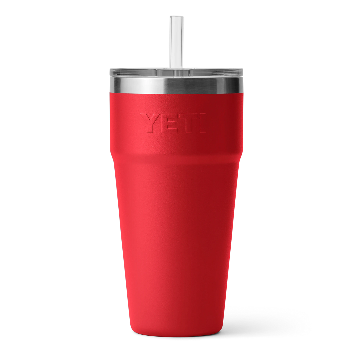 Yeti Rambler 26 oz Stackable Rescue Red Cup