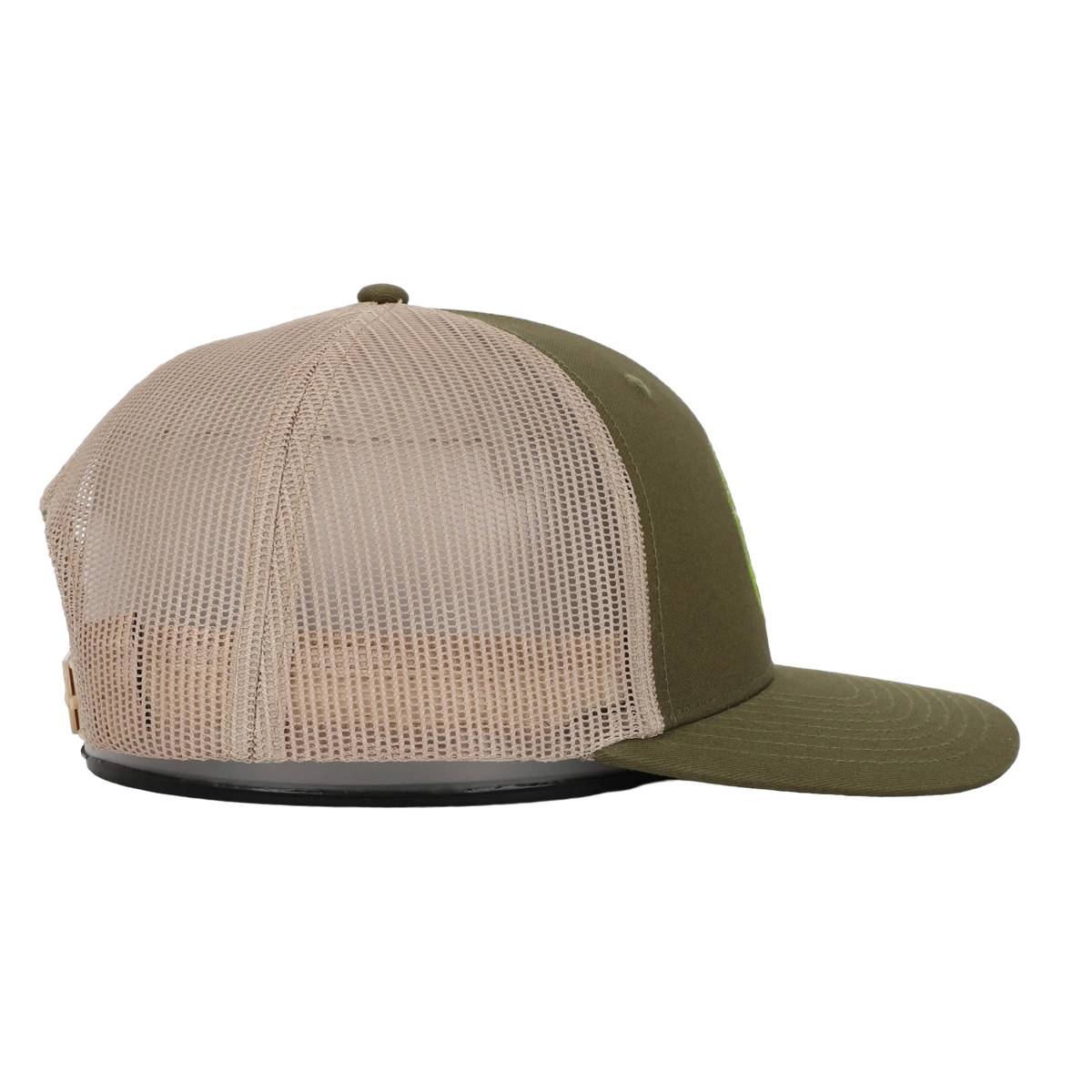 Mama Qucha Co. Men's Military Green Mesh Cap