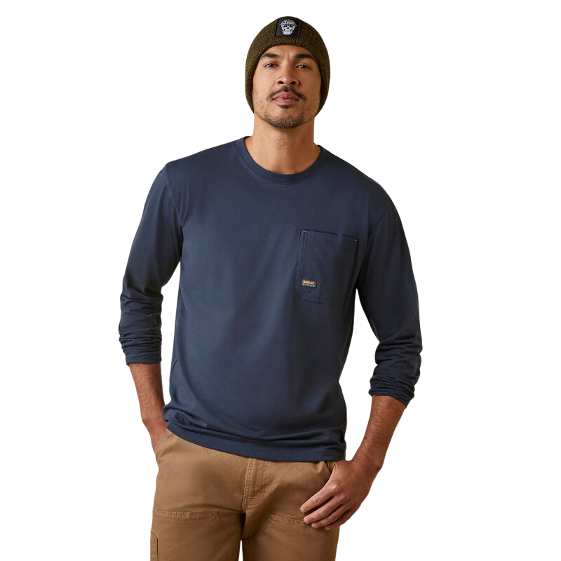 Ariat Men's Clothing Rebar Workman Union Eagle Tee Shirt