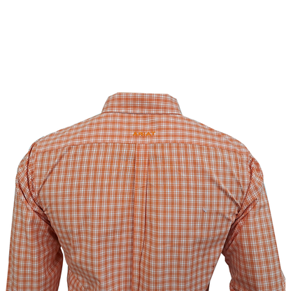 Ariat Boys Matias Orange Shirt
