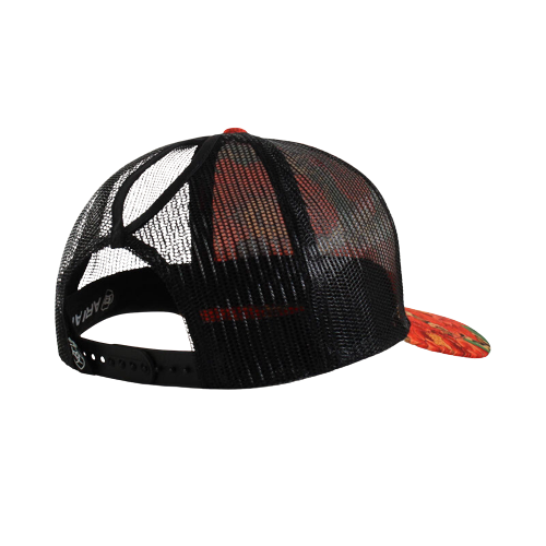 Ariat Women's Red Cheetah Floral Print Cap