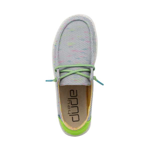 Hey Dude Women's Wendy Sox Glow Blu Casual Shoe