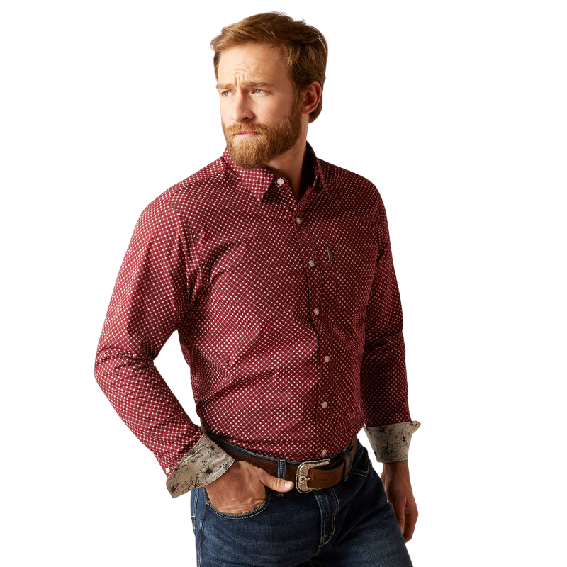 Ariat Men's Macoy Stretch Modern Fit Shirt
