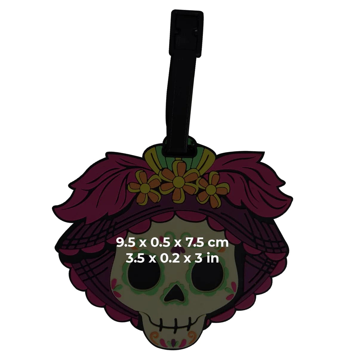 By MéxicoTag Catrina Felisa Identificador de Maleta