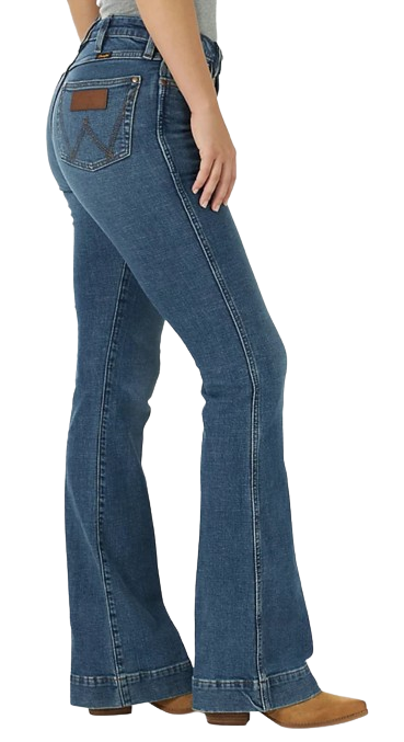 Wrangler® Retro Mae Trouser Stretch Jean - Women's Jeans in Shelby | Buckle Wrangler® Retro Mae Trouser Stretch Jean - Women's Jeans in Shelby | Buckle
