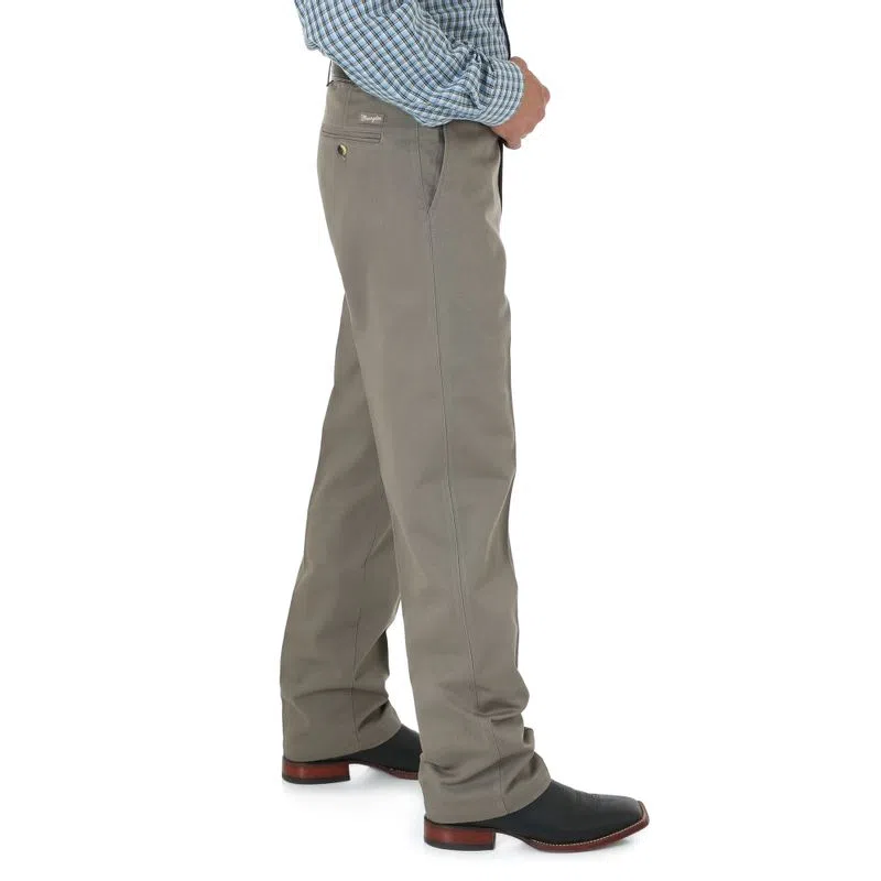 Wrangler Mens Riata Flat Front Casuals Jeans