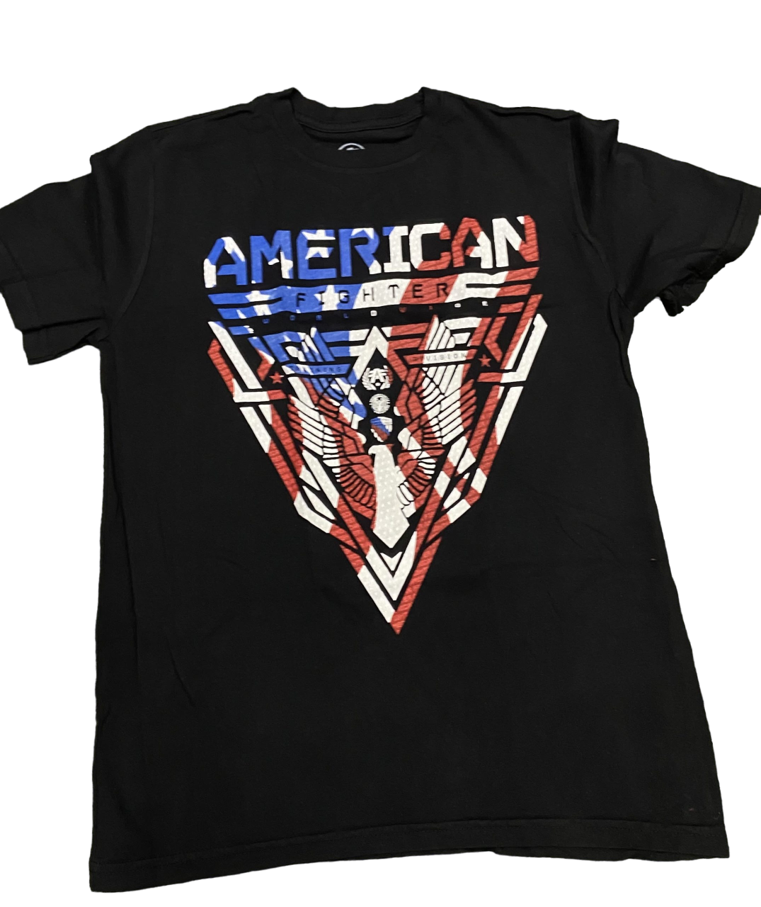 American Fighter Youth Boy's Black Tee Shirt