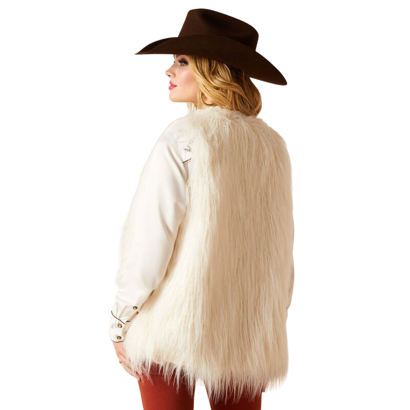Ariat Clothing Women's Fae Faux Fur Vest
