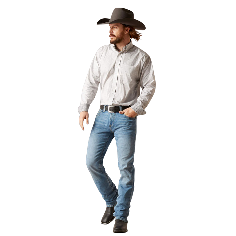 Ariat Men's Wrinkle Free Victory Classic White Shirt