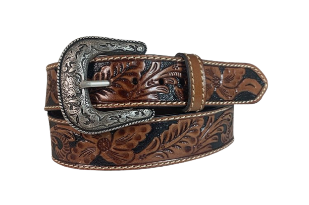 The Boot Jack | Gem Dandy Roper Belt - Tan Leather | Western Style