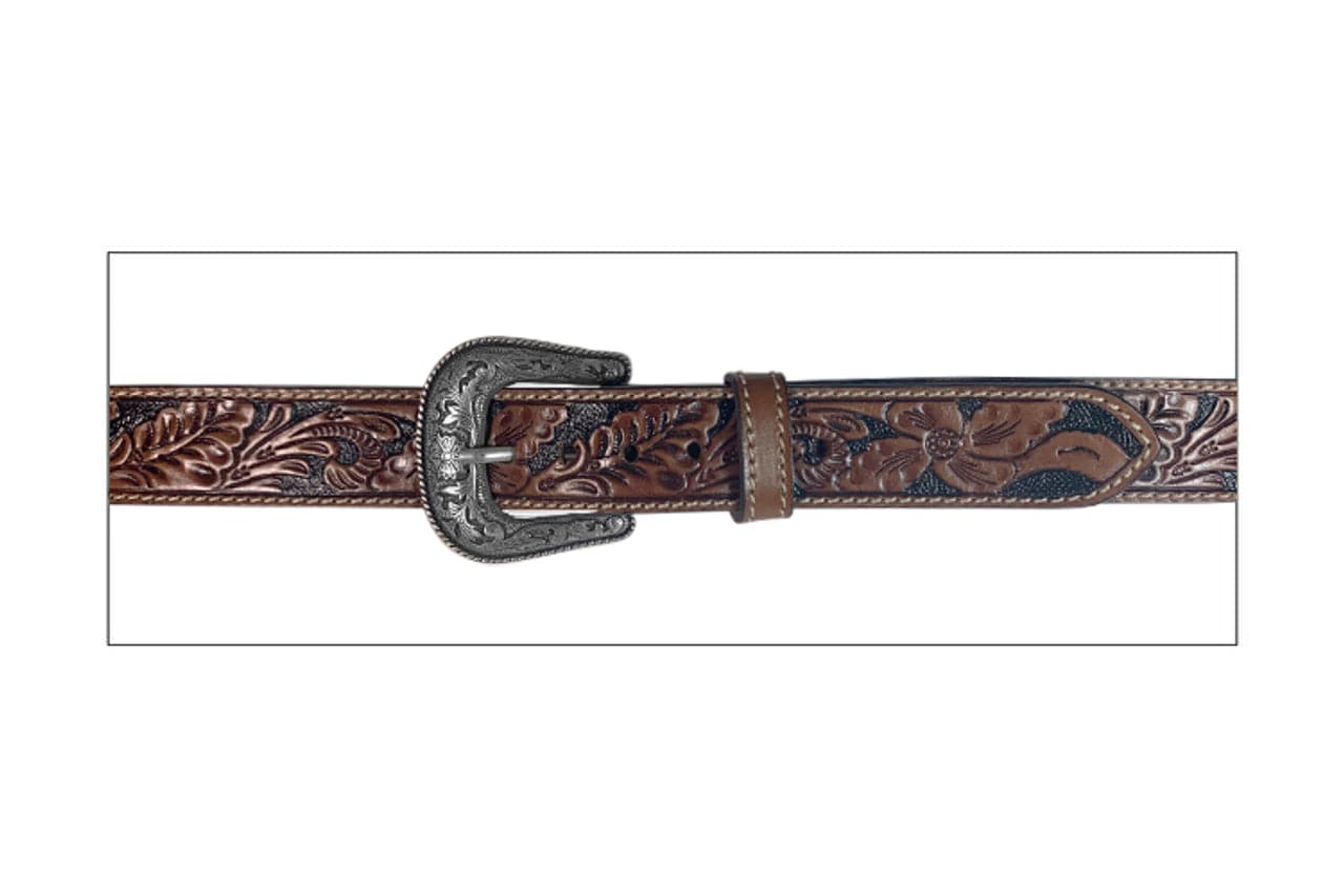 The Boot Jack | Gem Dandy Roper Belt - Tan Leather | Western Style